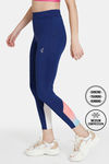Zelocity Quick Dry Gym Leggings - Blue Depth — thumbnail 1